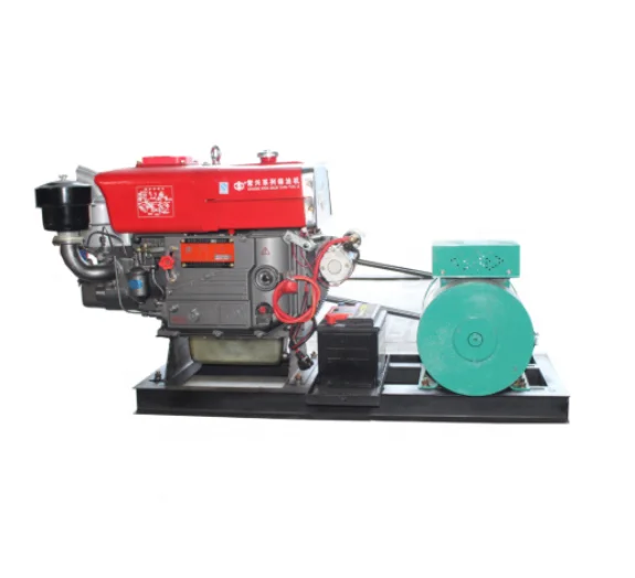 8KW 10KW 12KW 15KW 20KW 24KW 220/380V 3 фазы 15kw с воздушным охлаждением одноцилиндровый Changfa генератор дизельный двигатель с радиатора