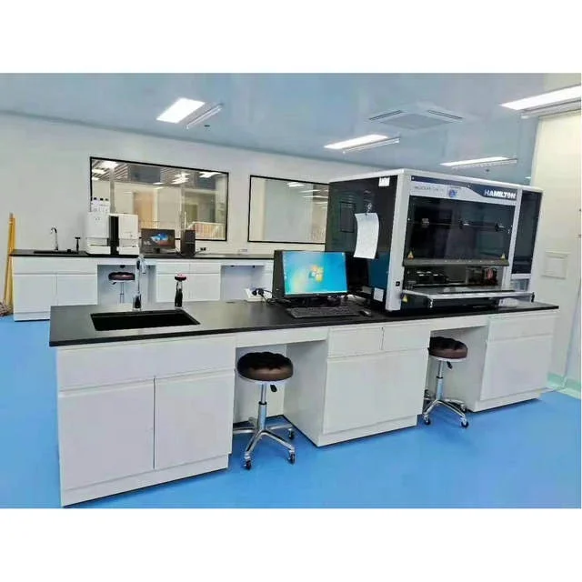 Good Price  Dental  Lab Desk Bench  In  Laboratory  Furniture Equipment  For  Hospital Clinic Laboratory