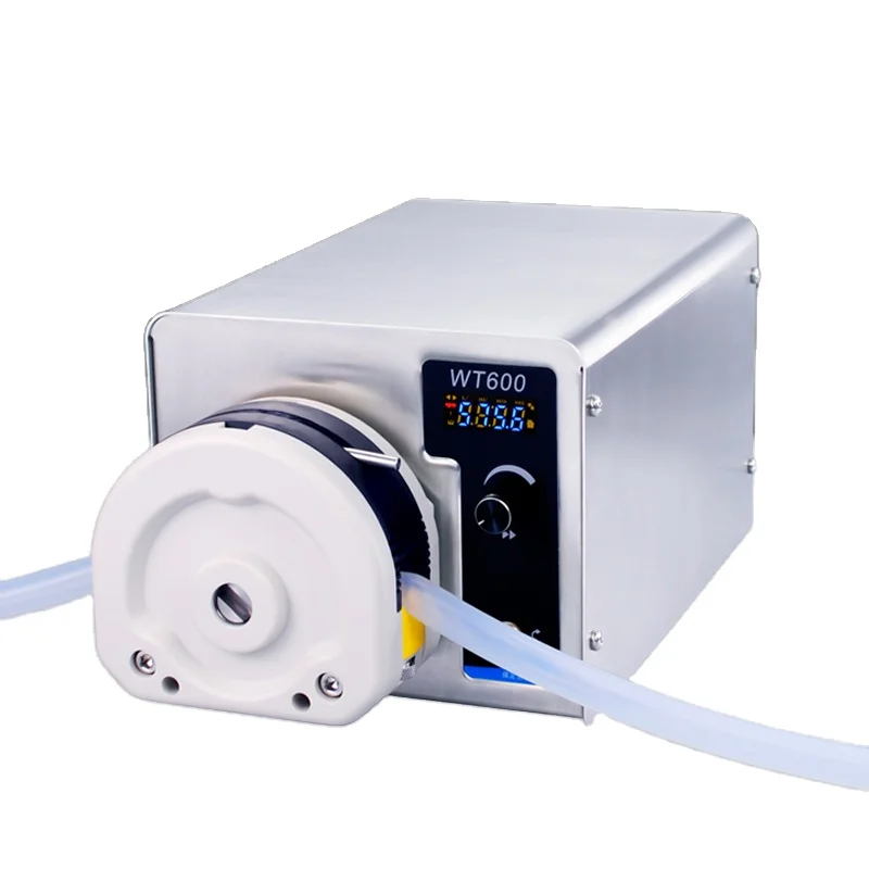 WT600/KZ25  6000 ml Flowrate Type Cement Grinding Aid Transfer Peristaltic Pump With DC Brushless Motor