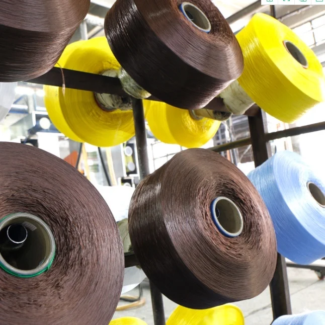 Cheap price  300-2000D  high quality polypropylene filament yarn for knitting and weaving polypropylene yarn