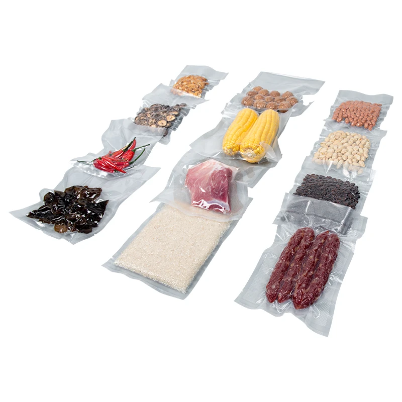 Plastic Vacuum Bag Embossed Vacuum Compression Bag Custom Food Grade Vacuum Sealer Storage Bags for Food