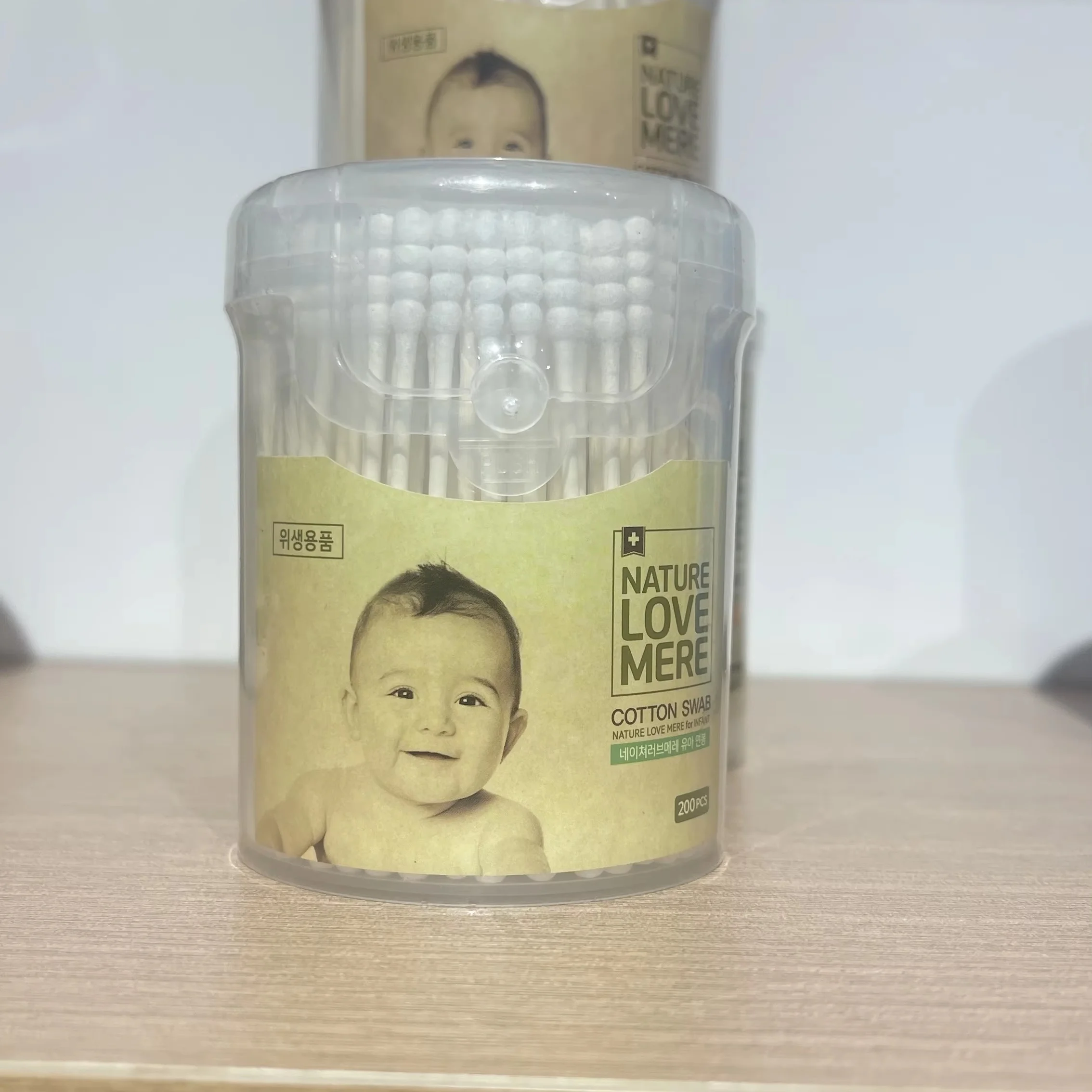 High quality paper shaft dual use baby cotton swab