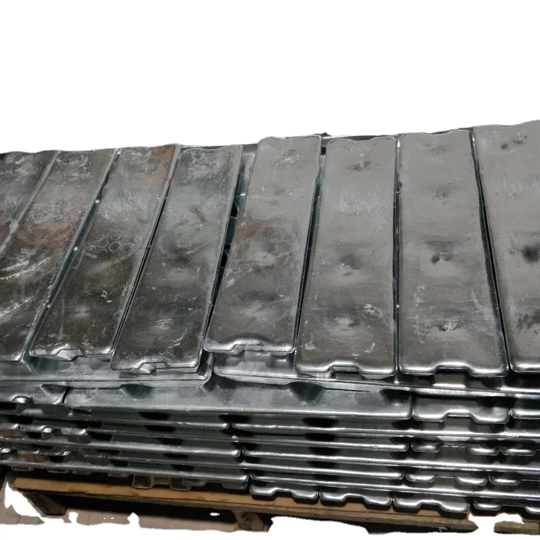 Spot Supply 99.995% High Purity Zinc Ingot 3 5 8 Zinc Alloy Ingot Zamak Alloy Ingot