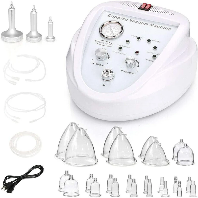 Hot Product Face Slimming Breast Enhancement Instrument Vacuum Therapy Machine Enhancing Cupping Device for Salon and Home
