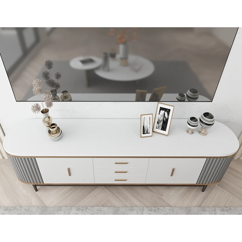 Calacatta Engineered Modern Quartz Stone Big Slabs White with Grey Vein Artificial Quartz Stone Slabs for Living Room Deco