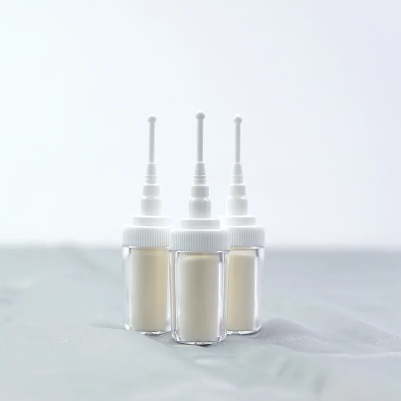 private label 5g face acne removing balance water oil shrink pores fade acne marks essence rhododendron facial crystal powder