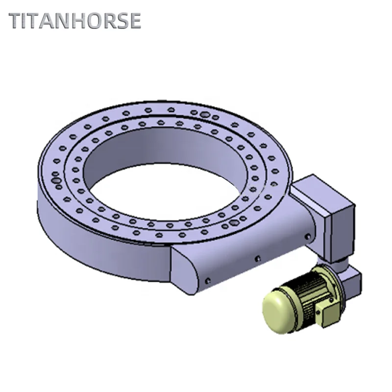 Heliostats and concentrated photovoltaics (CPV) slewing drive