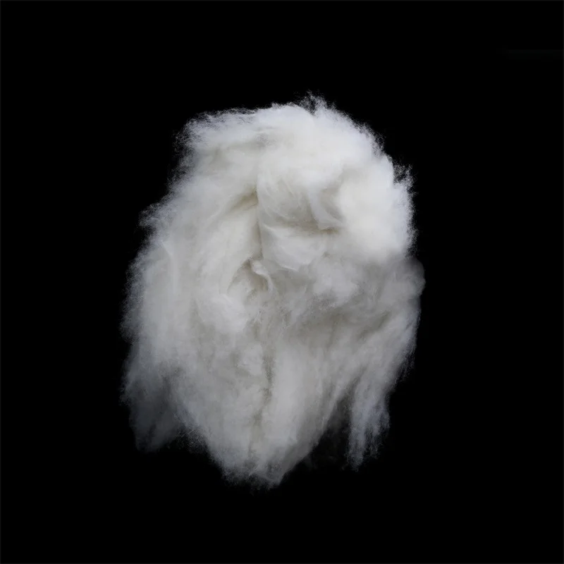 China Supplier Carded Wool Fiber Super Washed Sheep Wool for carpet yarn