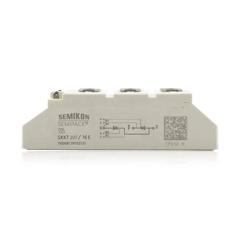 Skkt107/16E Semikon SKKT107 High Voltage Thyristor Scr Module 107a 1600v