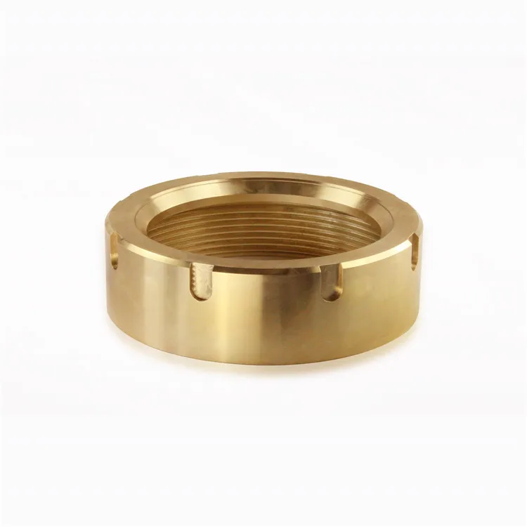 Oil Grooves Solid Bronze Plain Bearing