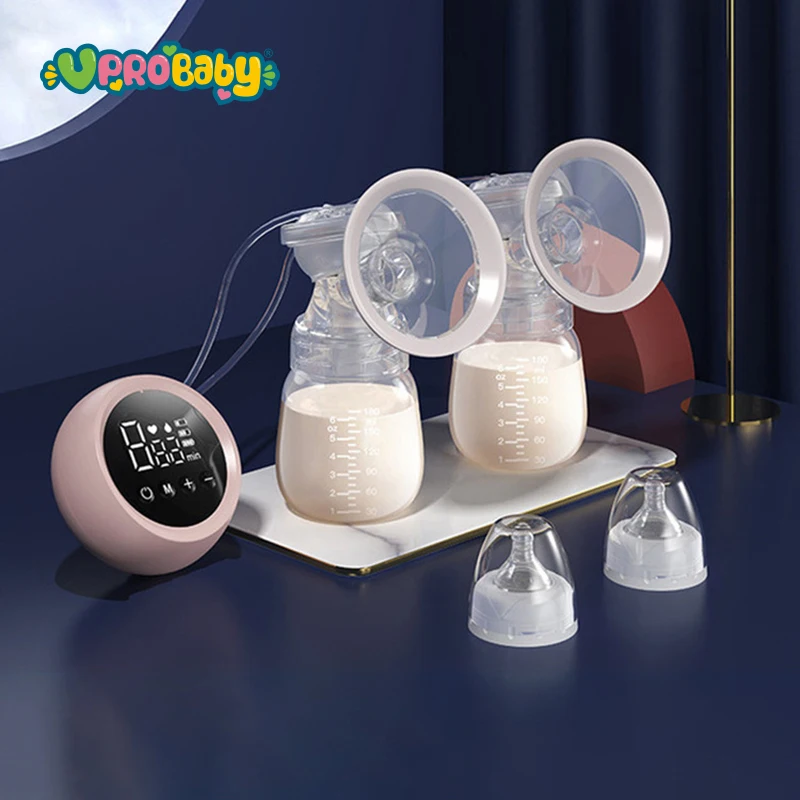 Doopser breast pump portable hands free silicone breast pump double electric wearable portable breast pump