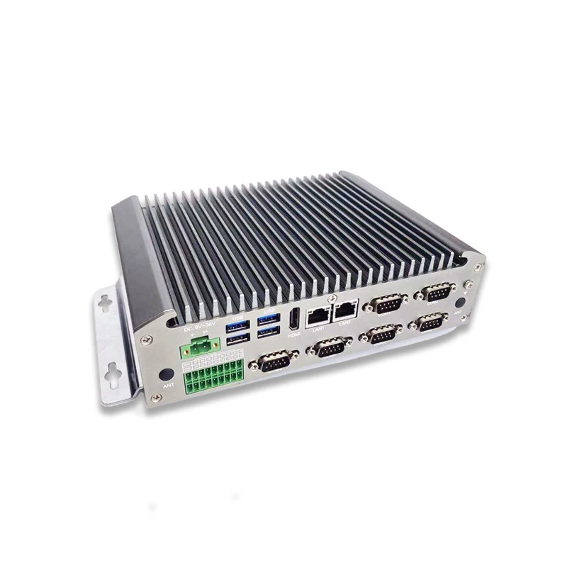 OEM Core i7-7500U без вентилятора WIN 10 mini box PC материнская плата 4G LTE промышленный блок управления ПК BPC-6016-6LAN