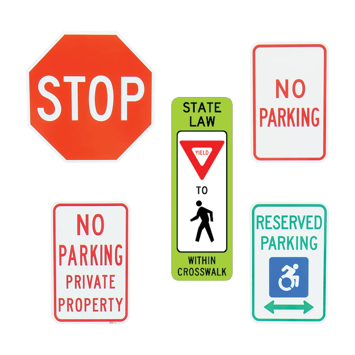 Ламинированные алюминиевой здоровье и предупреждающие знаки