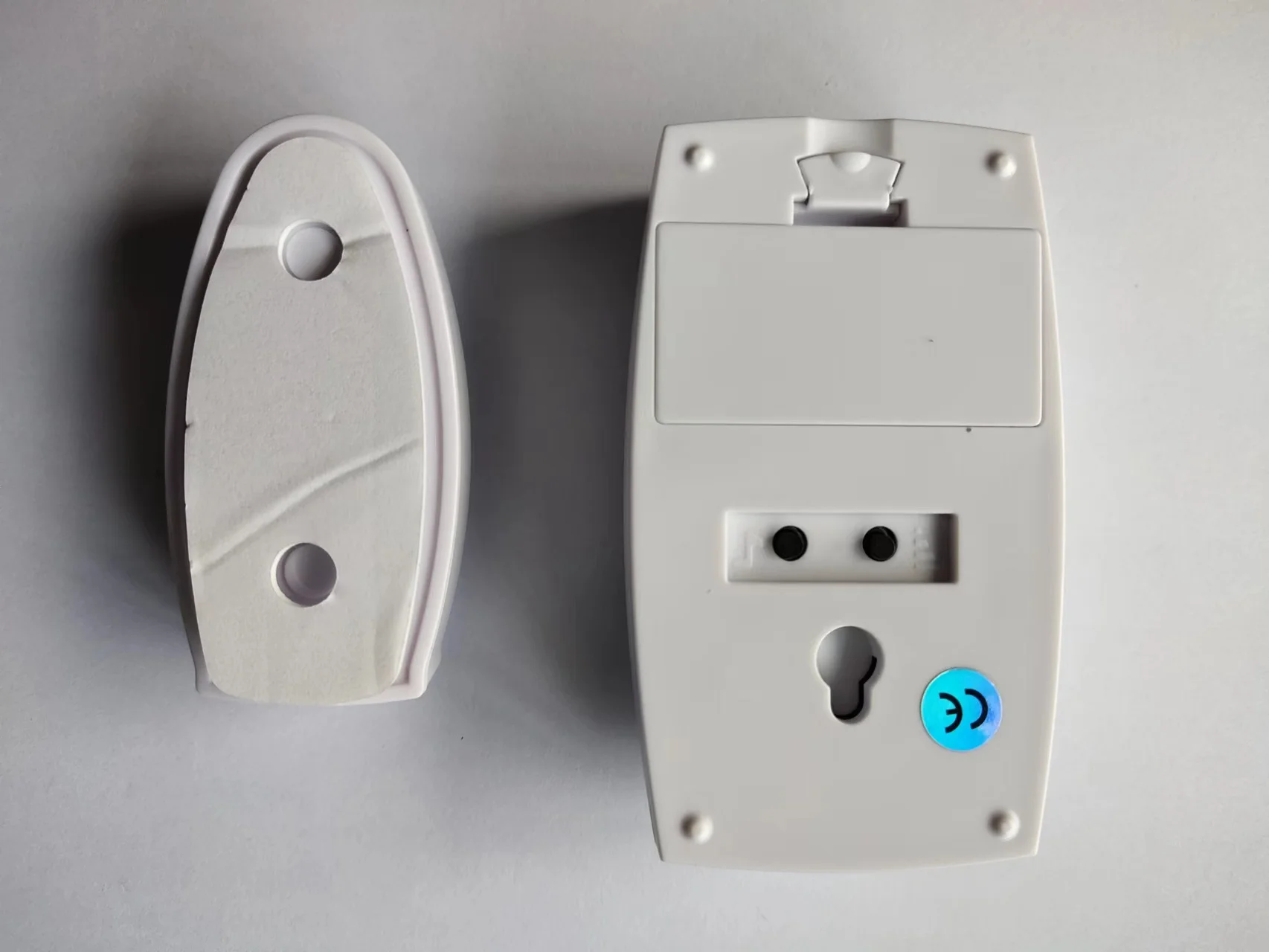 Push Button Type 12V Battery Operated Wireless Apartment Doorbell Wireless Ringtone For Home