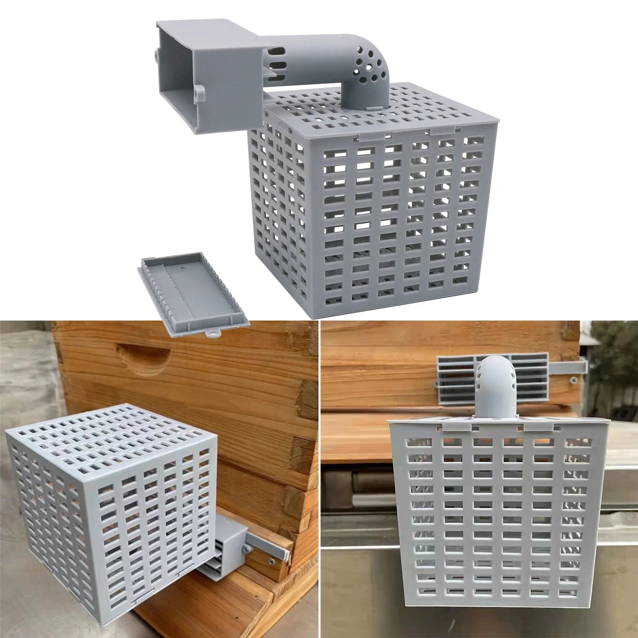 Automatic Dividing Beehive Beekeeping Tool Anti-escape Isolation Bee Tool Queen Rearing Cage