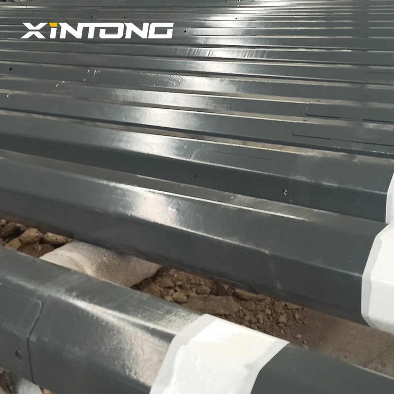 XINTONG 5 Year Warranty Outdoor Solar Led Galvanized Street Light Steel Pole