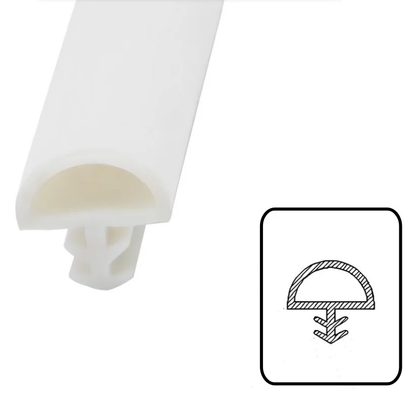 Rubber Plastic PVC TPE TPR Door PVC EPDM Rubber Sealing Strip Rubber Gasket for wooden Door slot  Seal