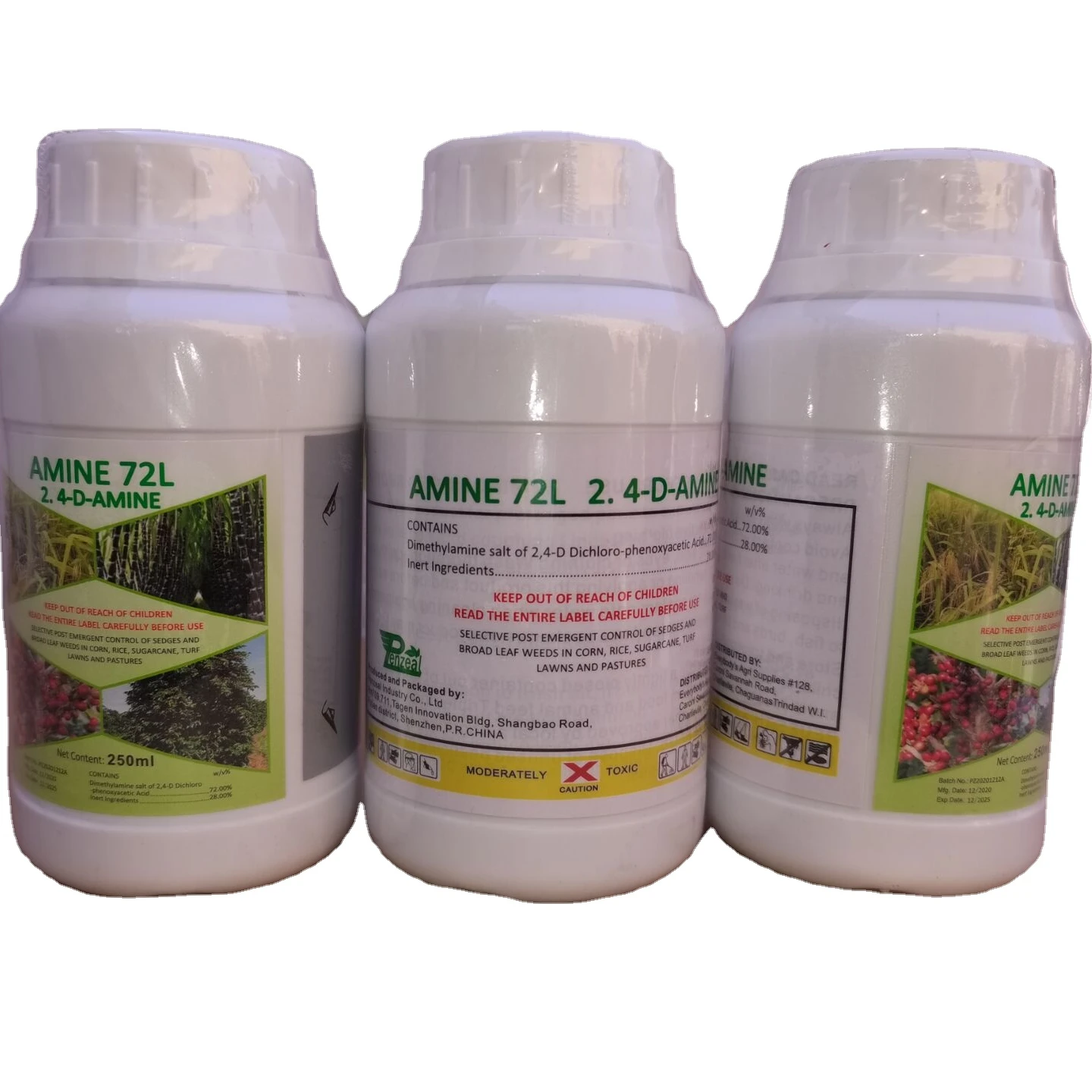 
2 4-D amine salt 720g/l,95%Tech, Herbicide Cas No. 94-75-7 