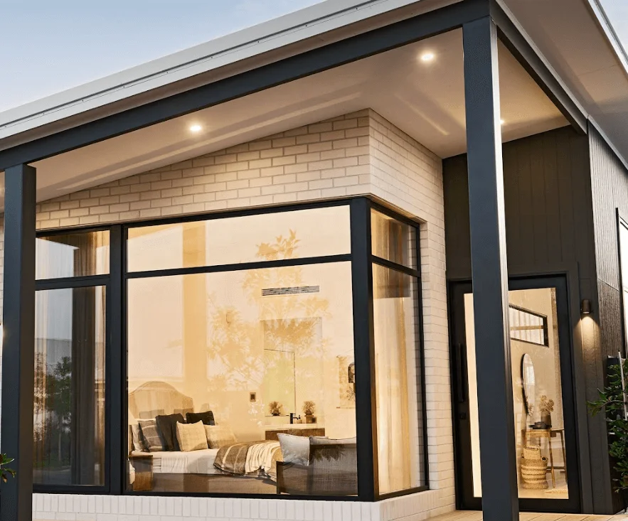 Big View Floor To Ceiling Window Florida Miami Aluminum Frame Fixed Glass Windows Impact Resistant Large Picture Windows