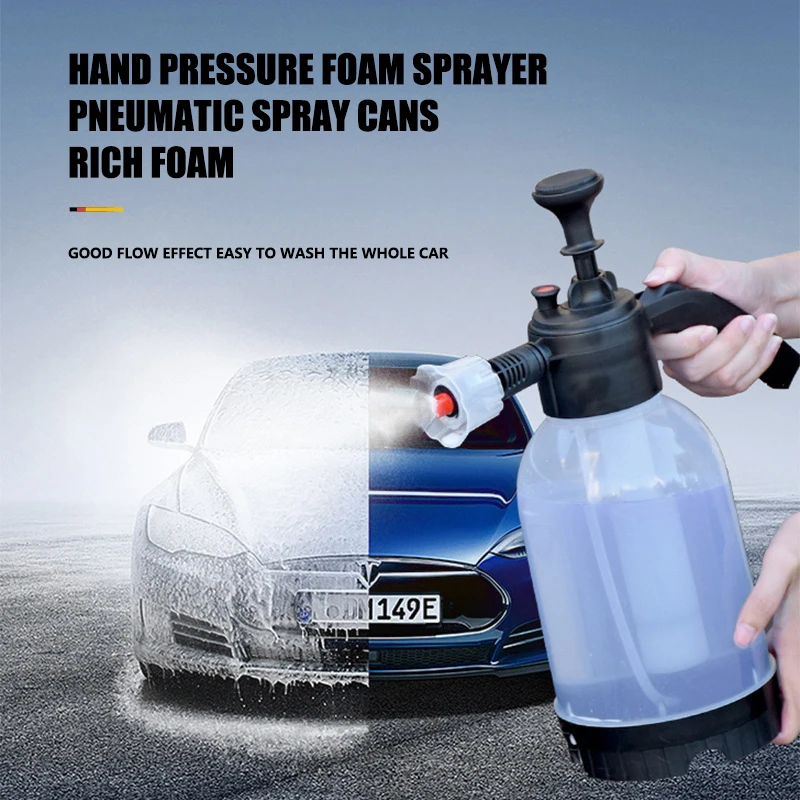 Car foam sprayer 2L Multi-Purpose Hand Pump Cleaning Water Spray foam sprayer car wash Hand Pressed Watering Pot