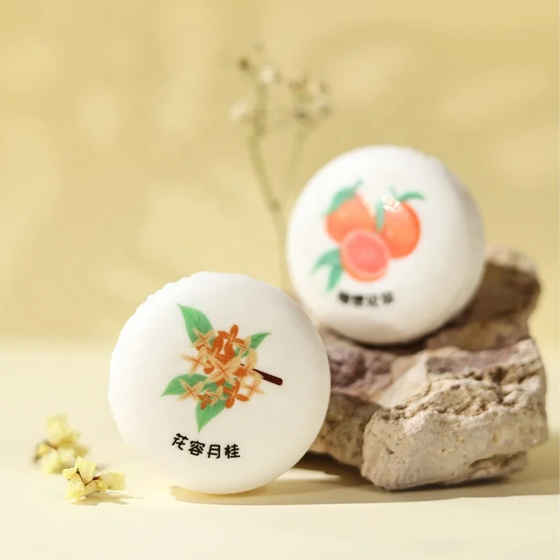 Men Women Lasting Fragrant Solid Perfume Portable Osmanthus Fruity Solid Perfume