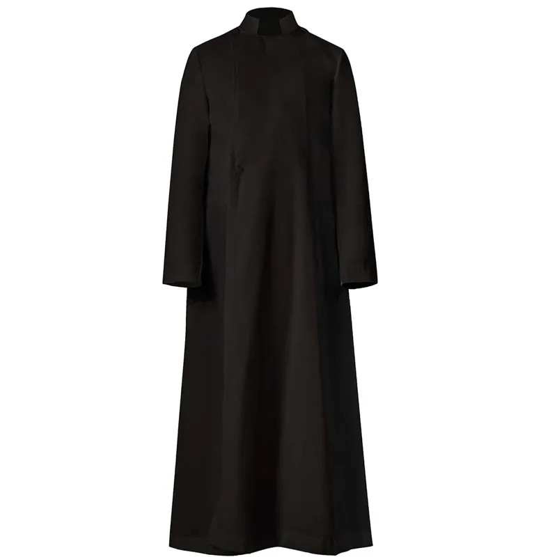 High quality Adult baptism dress Clergy Robes priest church dress pastor men and women priests garments with lining