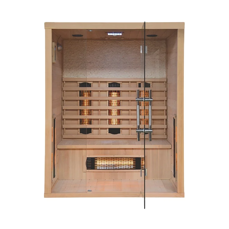 Factory sale far infrared sauna bath with music equipment