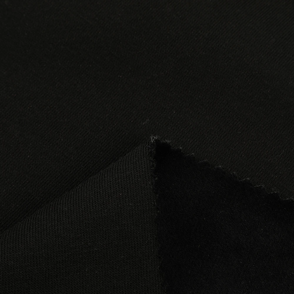 Factory direct knitted garment textile composite super flexible polyester and cotton fabric
