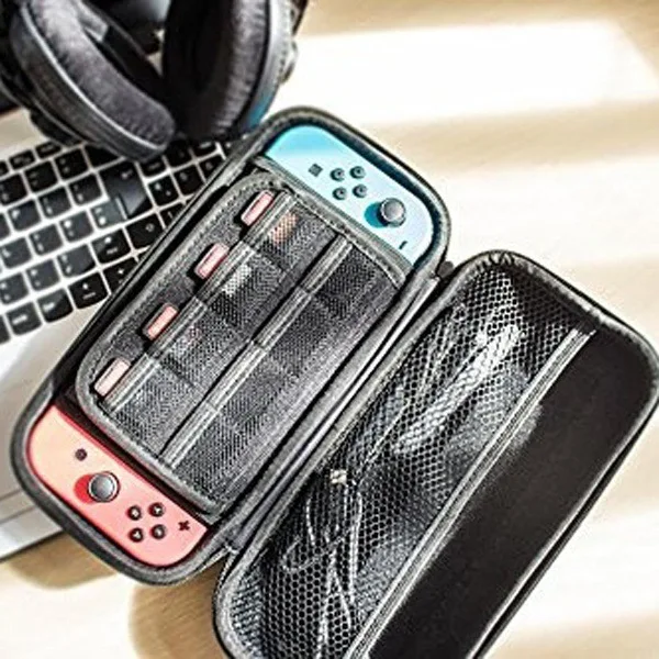 Custom travel carrying game case for nintedo DS/3DS game charge hard EVA shell switch case