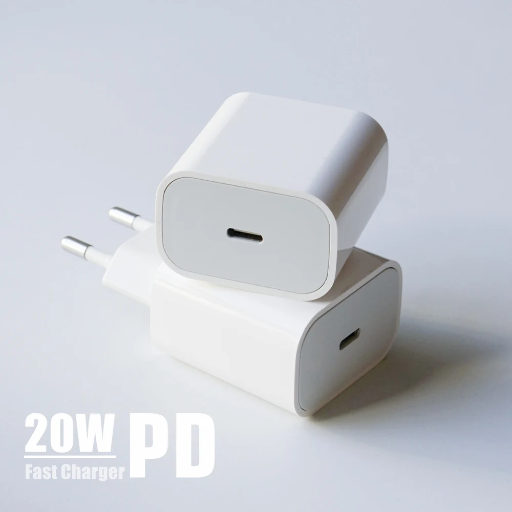 Для Apple Iphone 12 pd настенное зарядное устройство 20 Вт быстрое зарядное устройство для iphone 12 Зарядное устройство Usb кабель для передачи данных