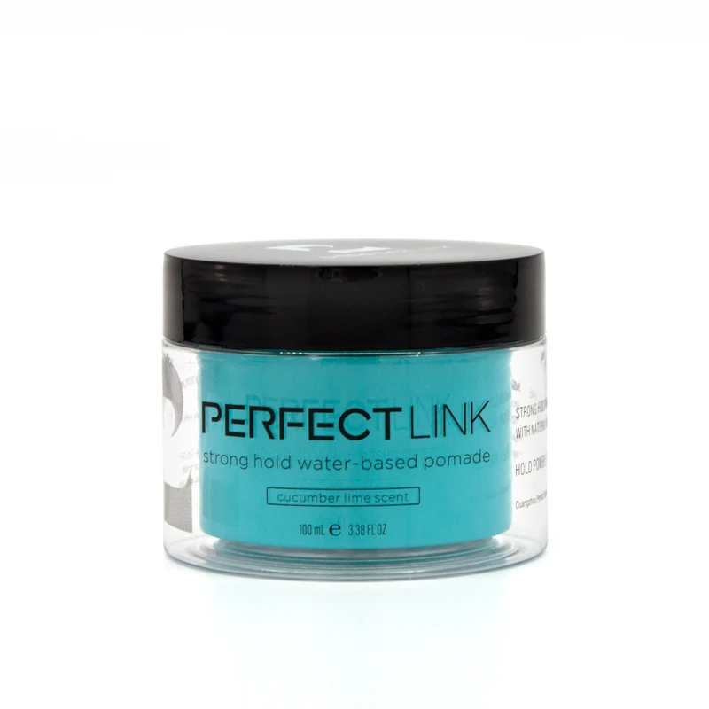 Newest Pomade Shaping Wholesale 100Ml Edge Control Water Based Extra Strong Hold Styling Gel Hair Wax Pomade For Hair