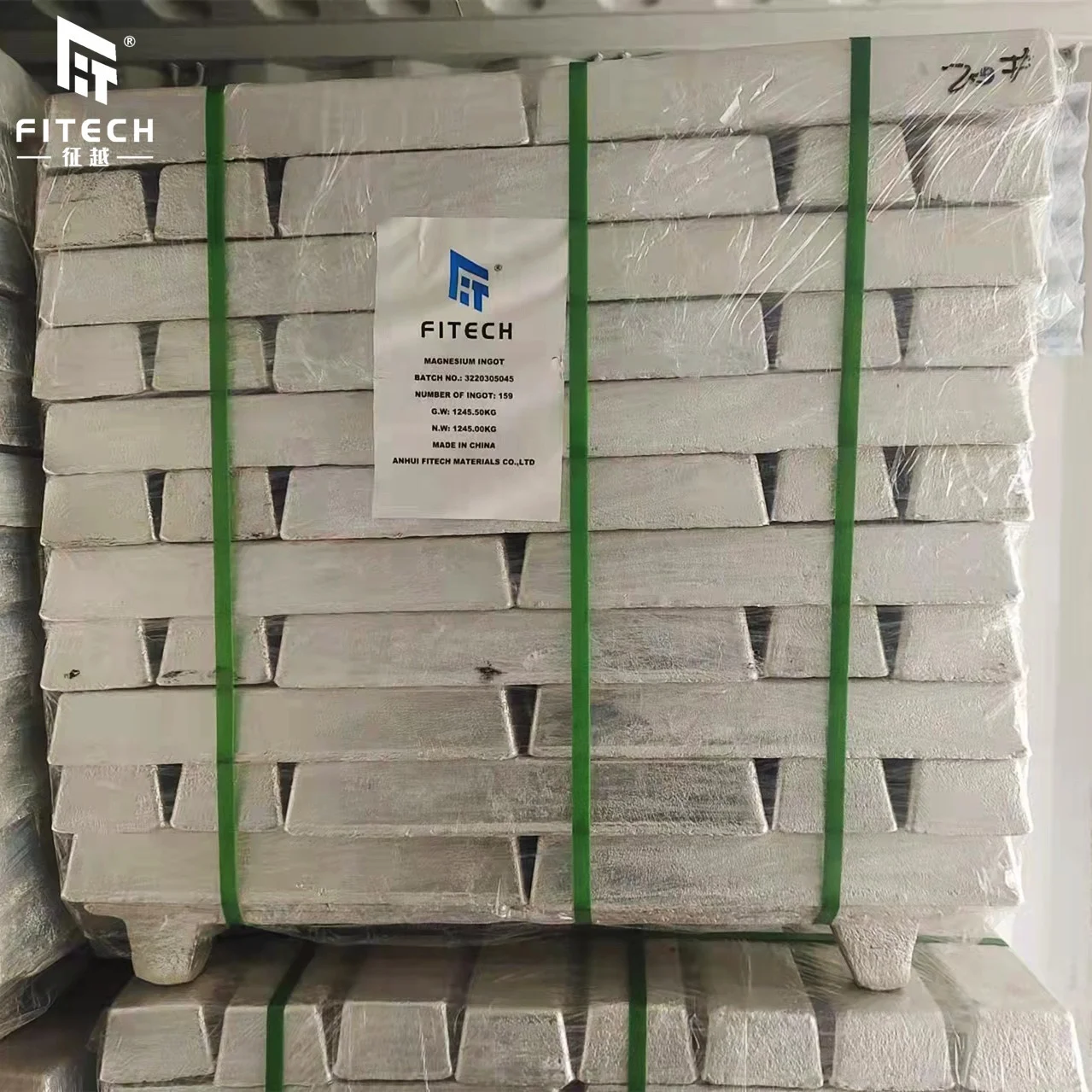 China Hot Sale REACH certified Magnesium Ingot 99.9% Purity