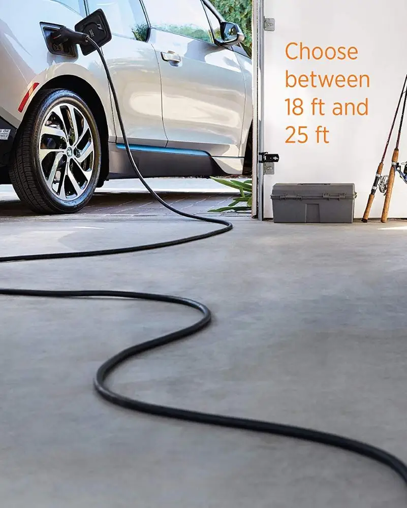  7KW ev зарядное устройство тип 1 SAE J1772 умная электрическая Автомобильная зарядная станция однофазная 32A быстрая зарядка wallbox