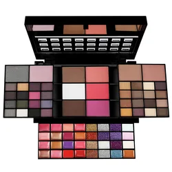 48 Colors Makeup Matte Eyeshadow Palette Waterproof Long Lasting Pigment Vegan Glitter Eyeshadow Palette