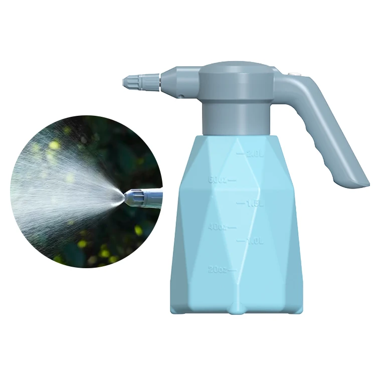 Factory Direct Sale Cheap Price Fan Nozzle Rechargeable Electric Water Can Plastic Handle Pump Motor Electric Sprayer For Farm