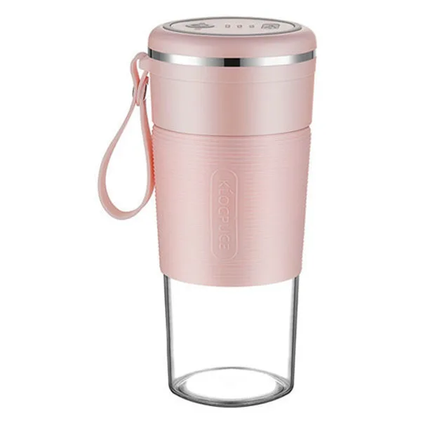 Fruit Juice Potable Juicer Cup Mechanical One Button Control Four Blenders Portable Cup Small Blender