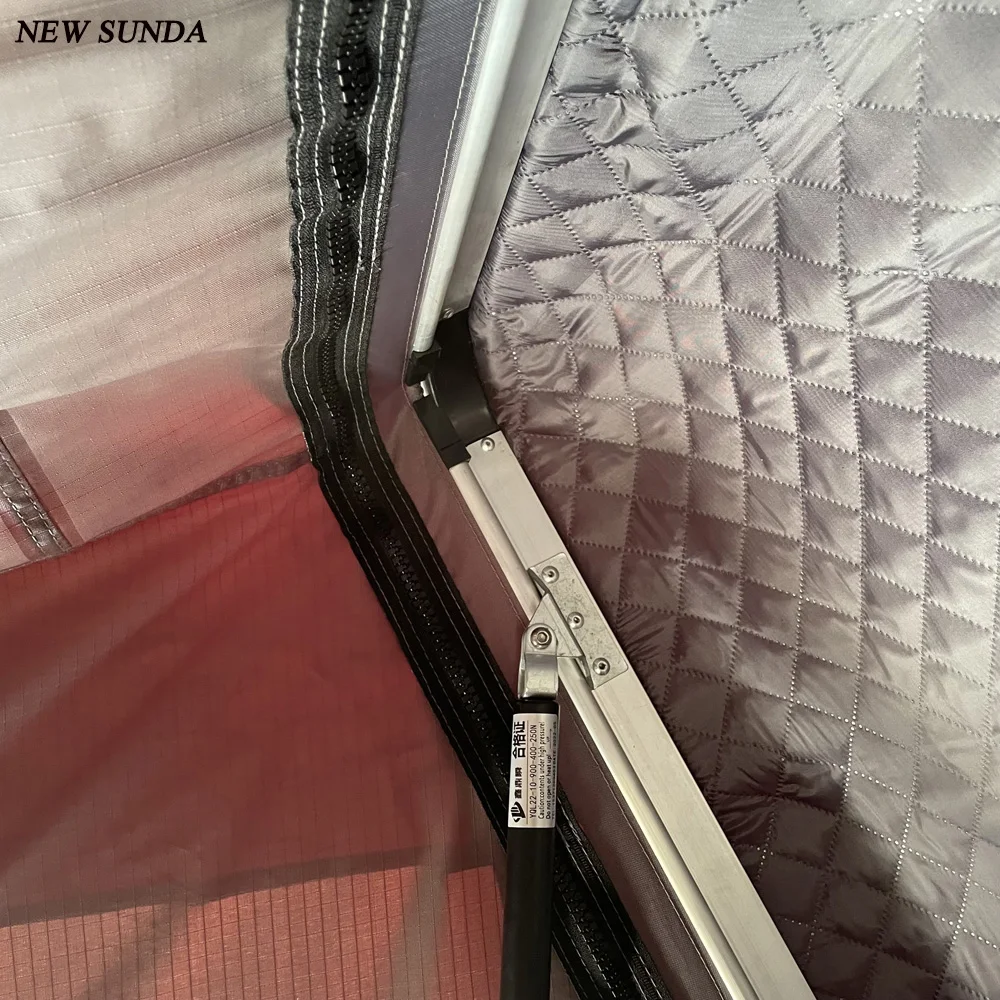 GeerTop Full ABS Diagonal Style Shell Hard Shell Rooftop Tent  for Suv Car Vehicles