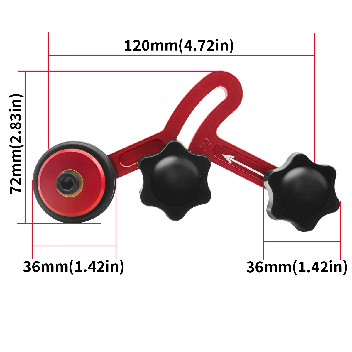 Bearing Roller Feeder Precision Clear Woodworking Aluminum Feather Loc Board Anti Rebound  Safety Propelling Auxiliary Tools