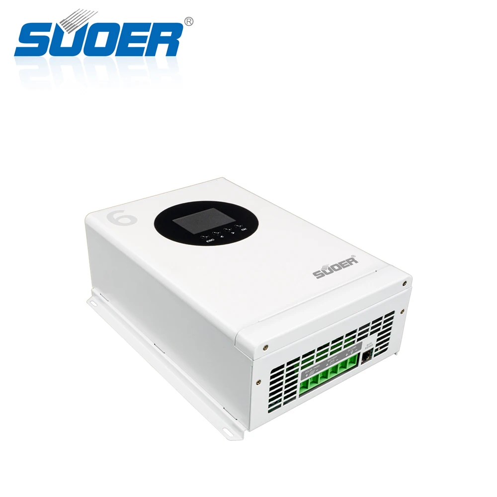 Super SMP-series 60A Solar Char Controller for 12v/24v System MPPT Lighting LCD Display