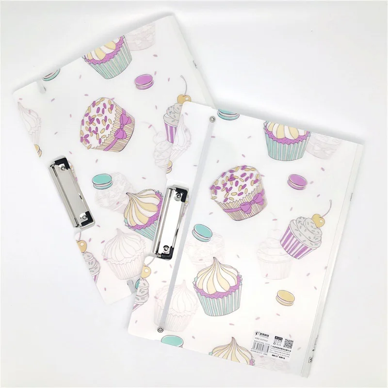 A4 Binder Punchless with Spring Action Clamp Strong Clips File Folder Binders Clip