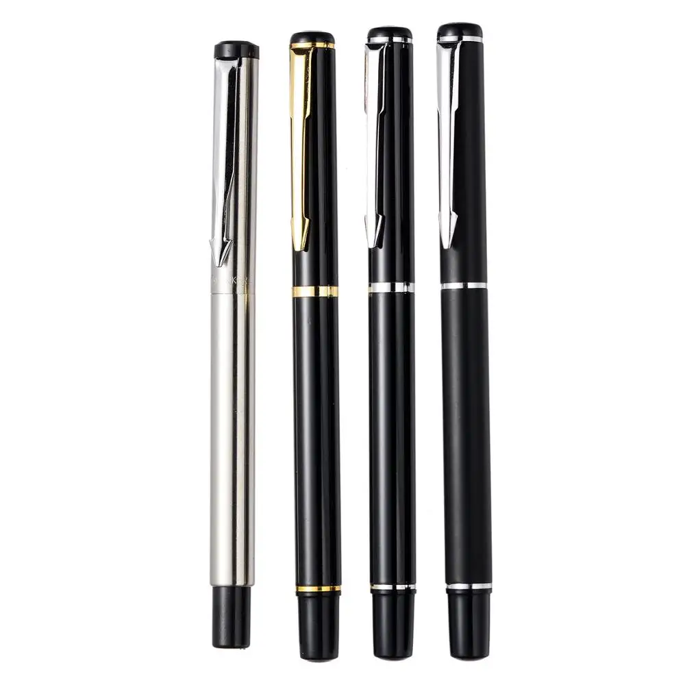 
Wholesale gel ink with logo black metal roller pen,Promotion and gift business for hotel roller pens 