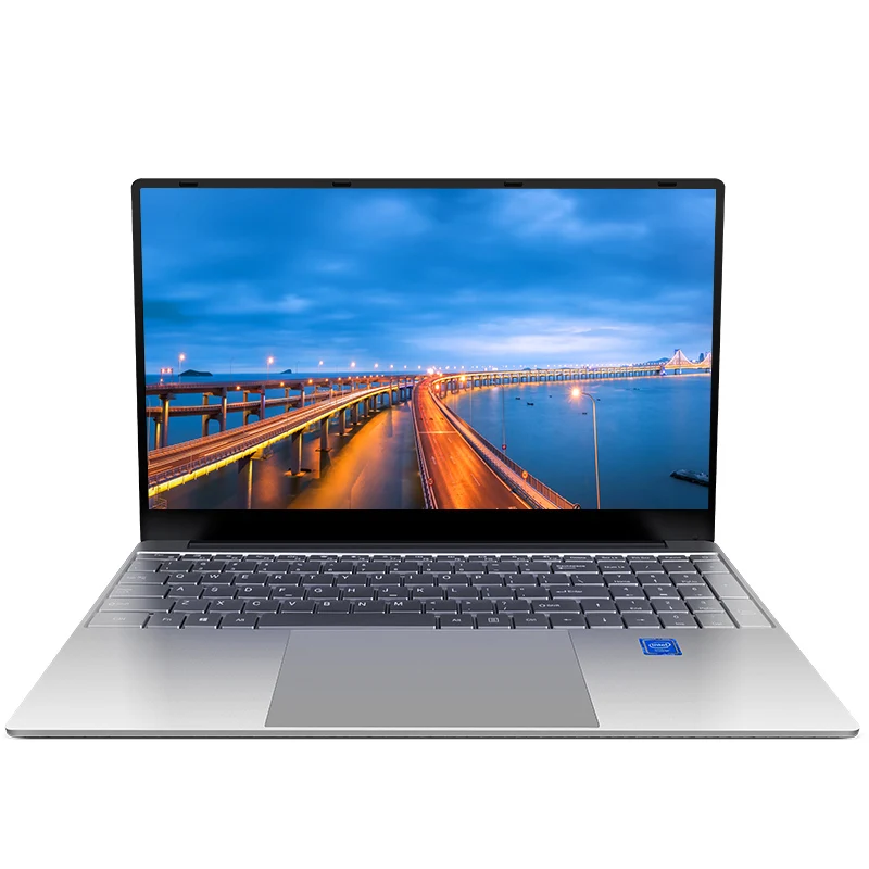 Китайские ноутбуки 256 ГБ SSD Сенсорная панель Win10 тонкая узкая рамка 15,6 дюймовый Ноутбук для бизнеса