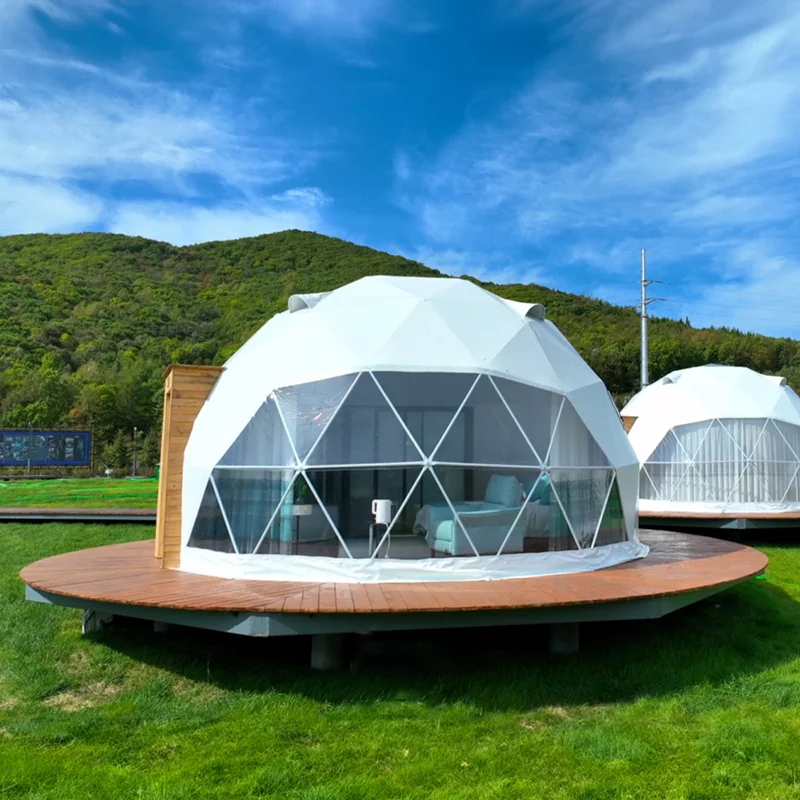 Outdoor exhibition dome transparent Starry roof tent aluminium alloy party tent hotels including weddings