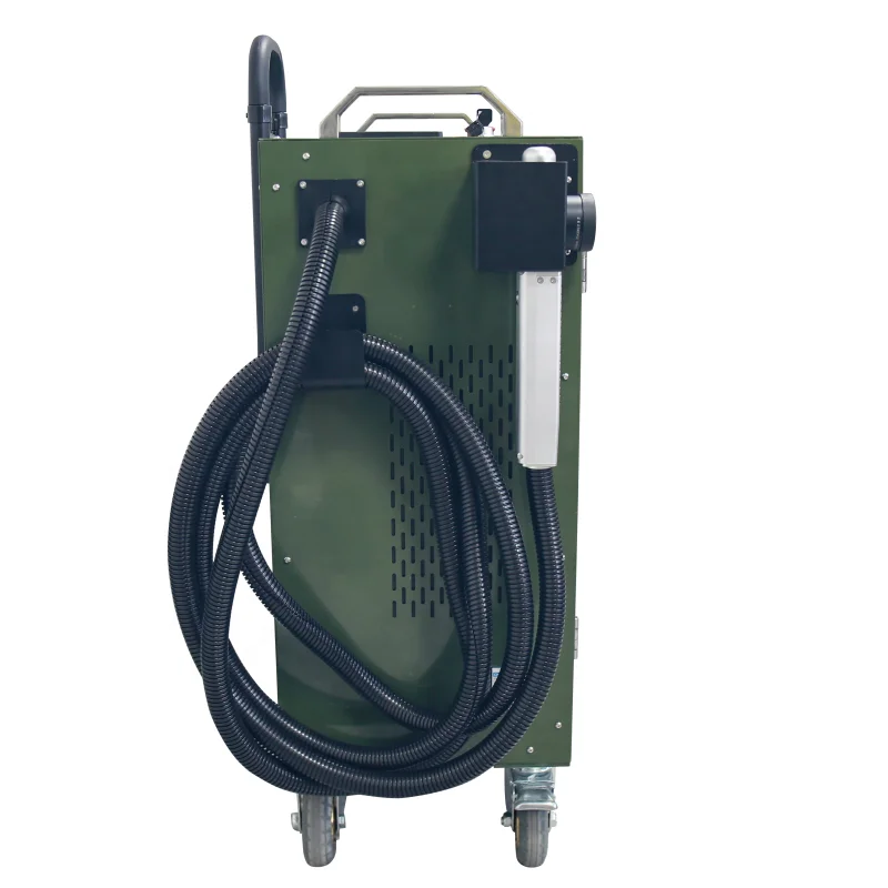 MRJ-Laser 200W pulsed fiber laser cleaning machine for rust paint wood cleaning