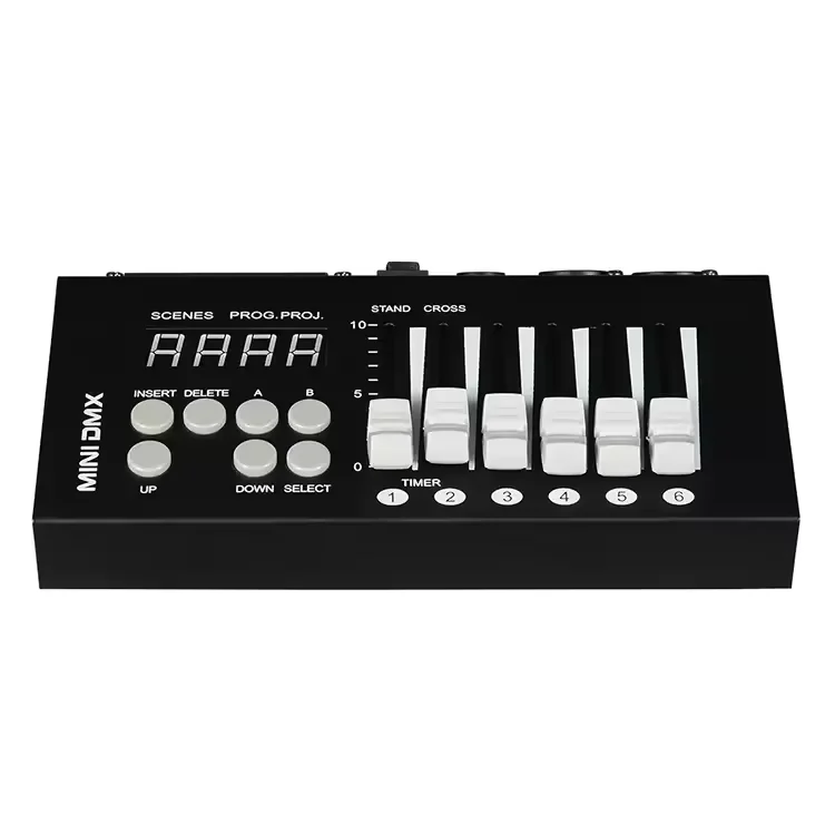 New Arrival  Mini Console Battery Controller Dmx 54 Controller For Stage Light