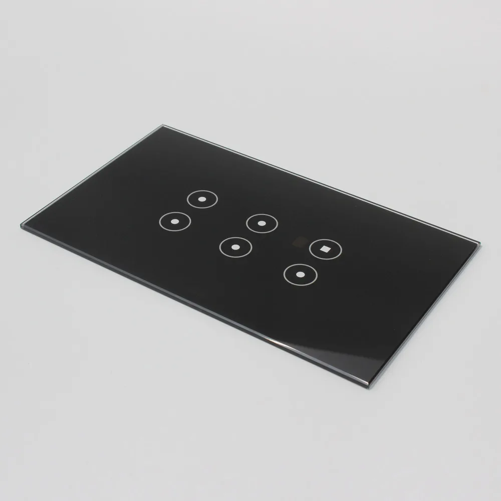 Konshen Customize 1mm 2mm 3mm Smart Touch Switch Control Glass Panel With CNC  Laser cutting