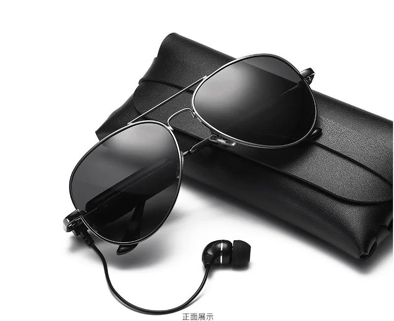 Изготовленный На Заказ UV400 Bluetooth гарнитура высокого качества мужские солнцезащитные очки поляризованные Аудио смарт-солнцезащитные для