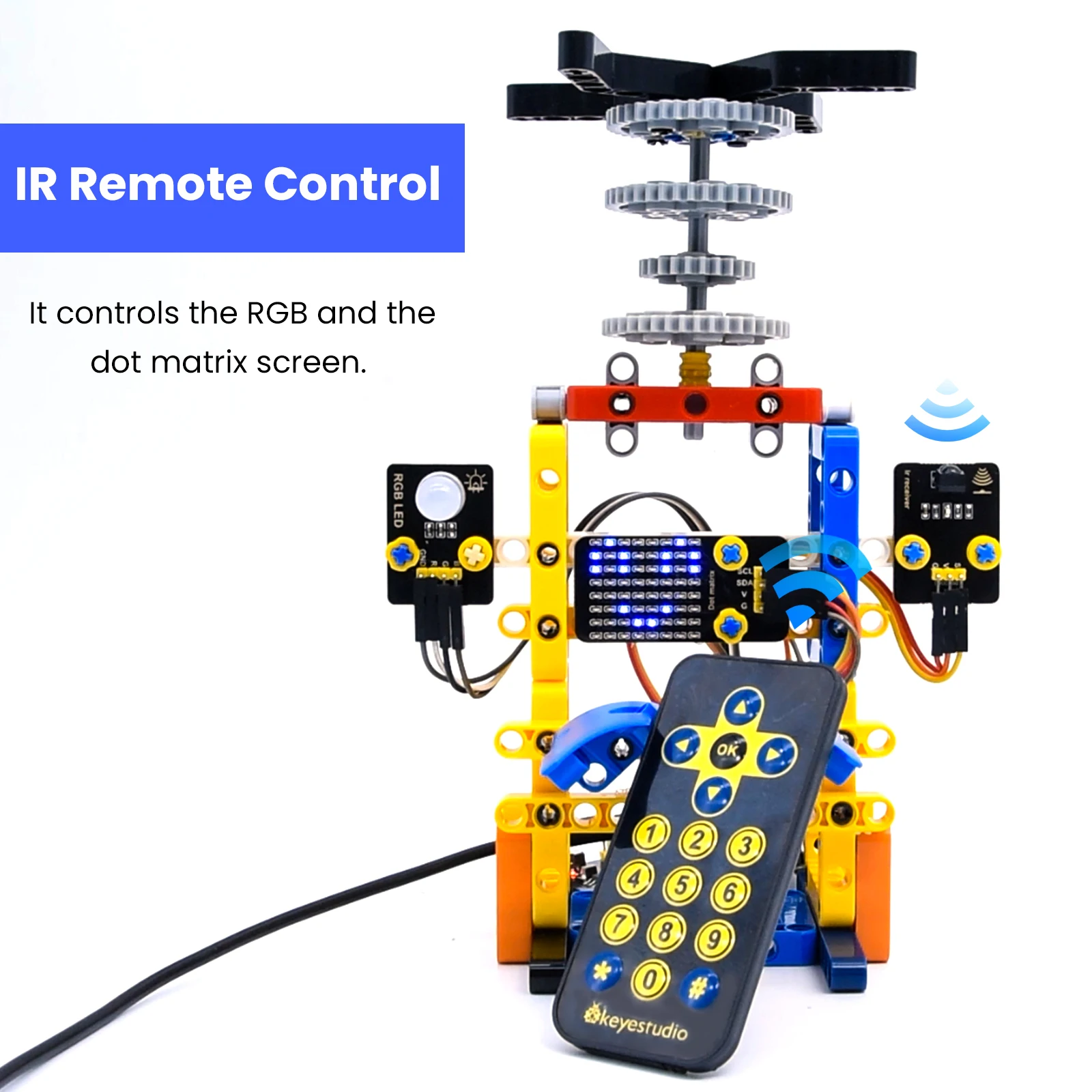 Keyestudio ESP32 24 in 1 Sensor Kit Electronic DIY Sensor Starter Kit For Arduino