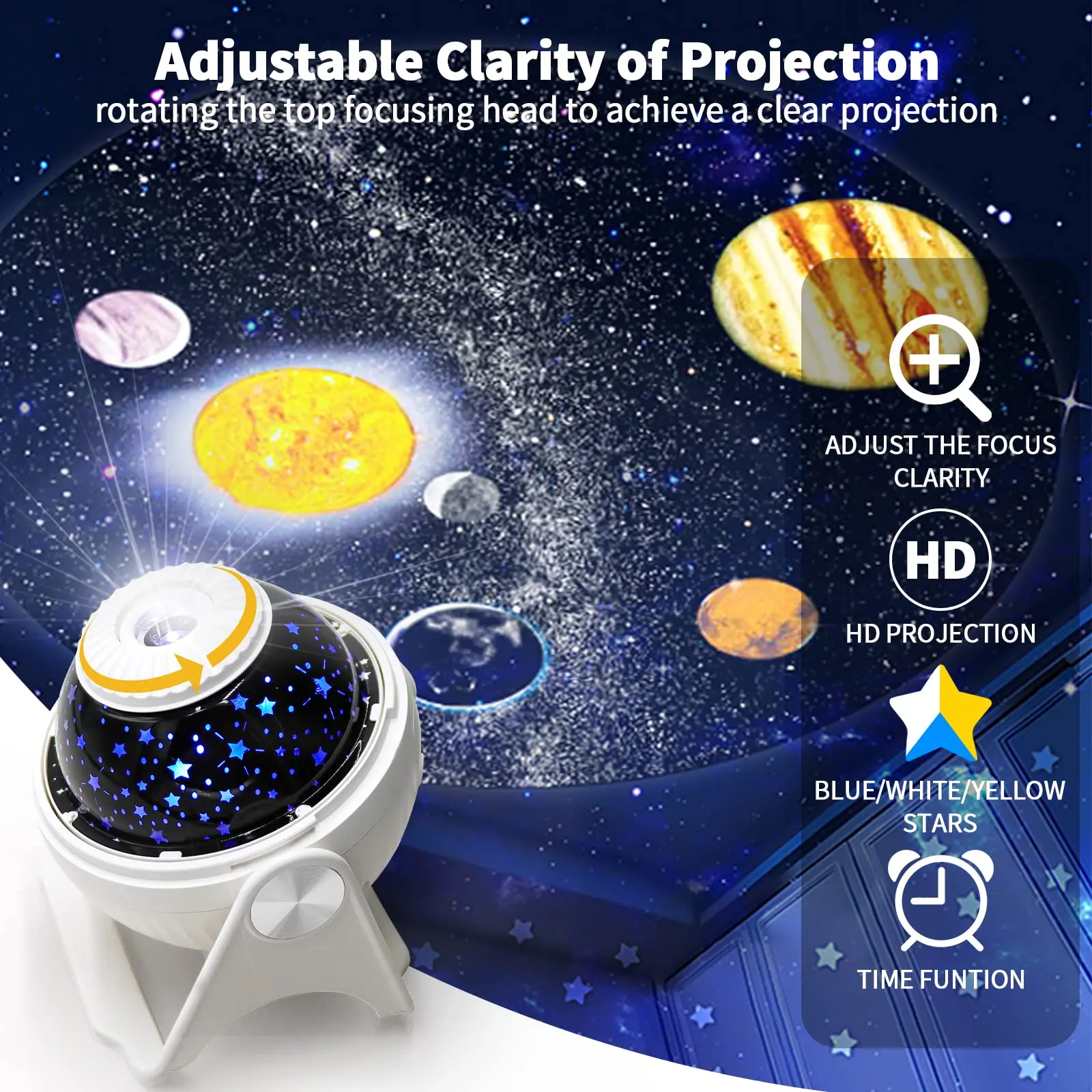 China Best Selling Electronic Products Astronaut Galaxy Projector Night Lamp for Bedroom Space Buddy Projector