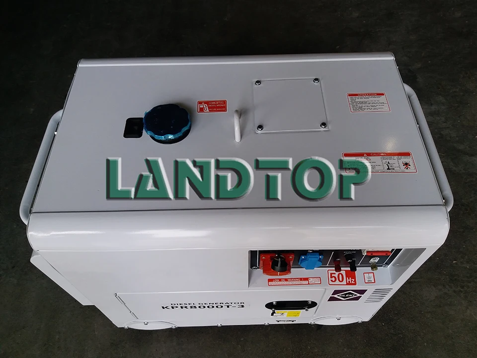 Дизельные генераторы Landtop с воздушным охлаждением тихий тип
